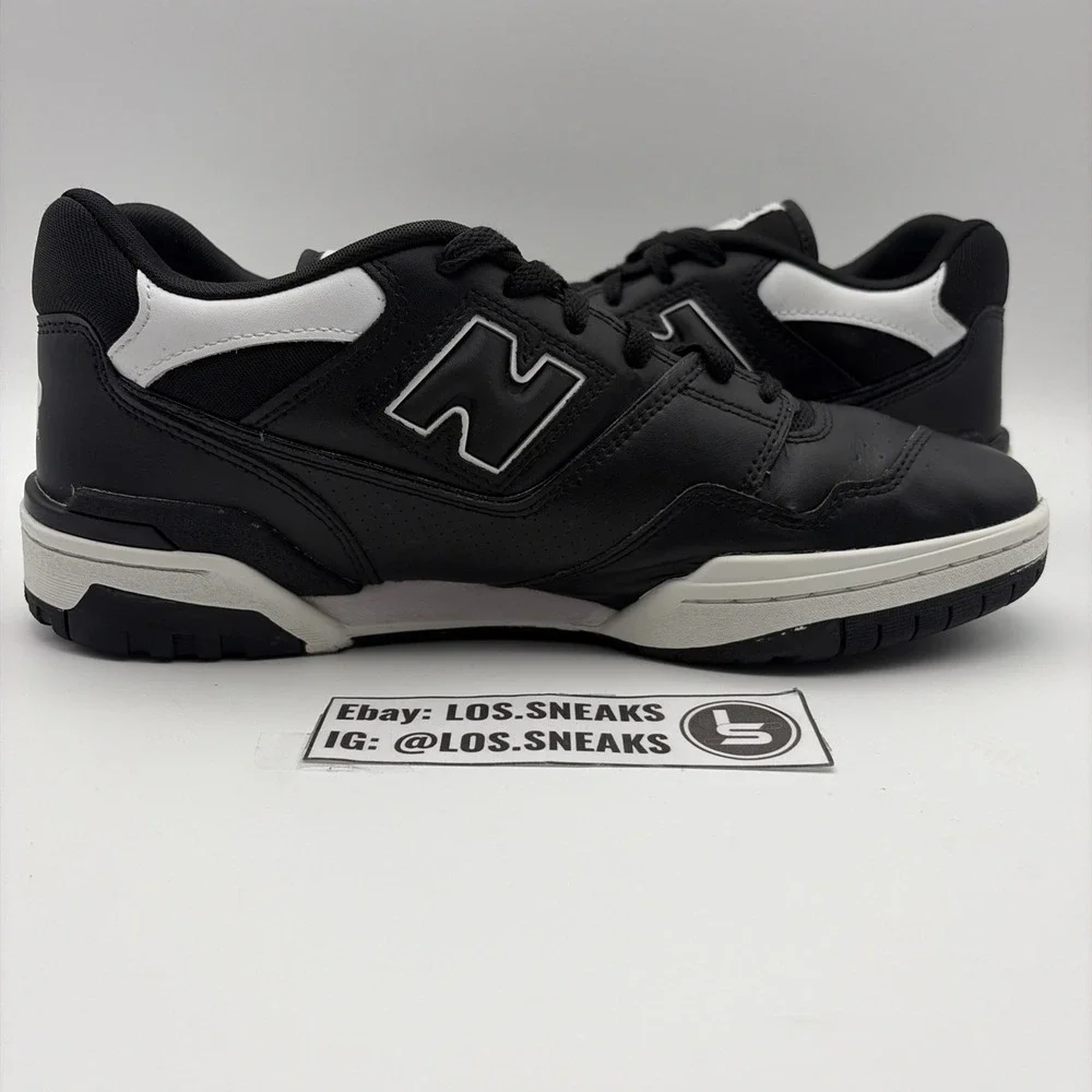 Size 12 - New Balance 550 Black White (BB550SV1)